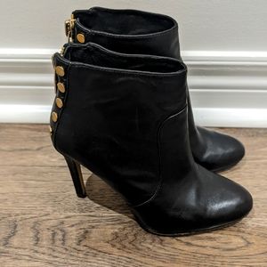 Vince Camuto black booties